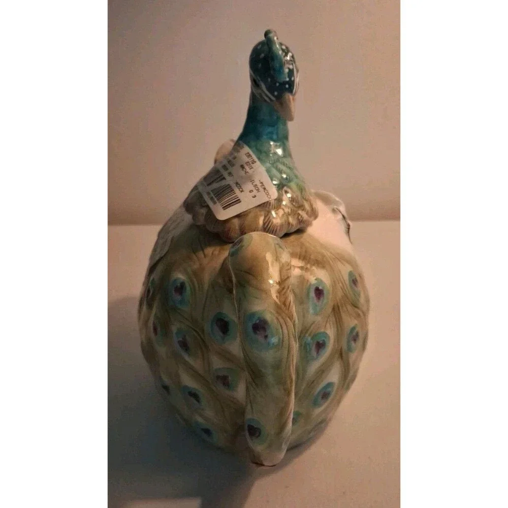Edie Rose Home Peacock Collection Teapot Rachel Bilson 4 Cup